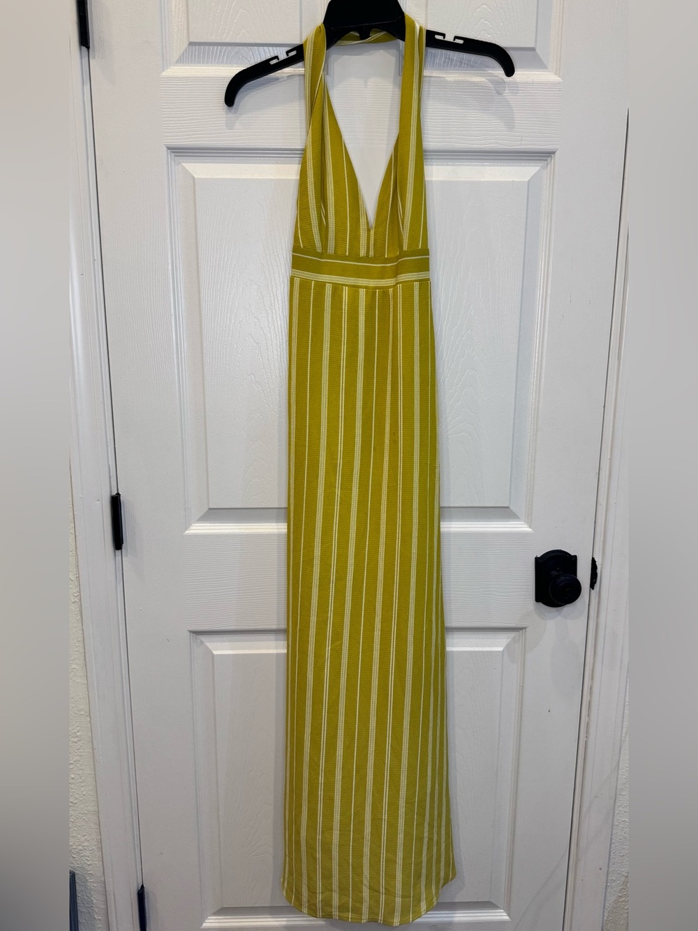 Forever 21 Citron Striped Dress - S
